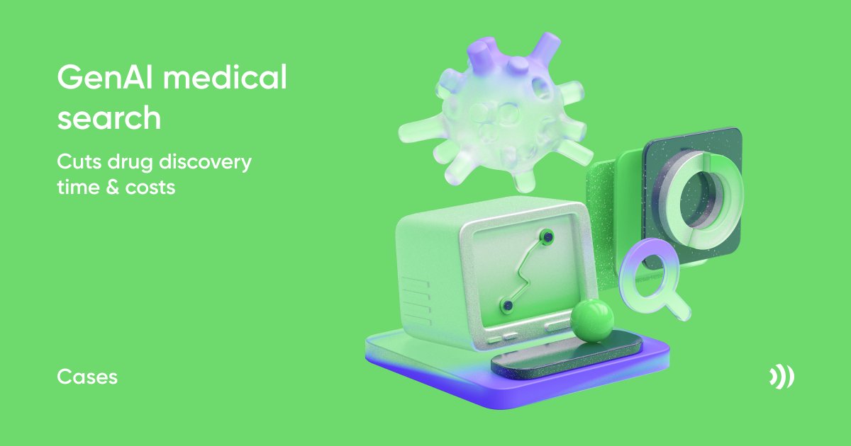 wave_access's tweet photo. In #pharmaceuticals, experts spend more time searching for data than applying it. This is a major R&amp;D bottleneck. A proven solution: a secure #GenAI platform that cuts literature review from days to seconds, with grounded, cited answers.
Case study: https://t.co/DbTgACh3hL https://t.co/1PfJV1Ut59