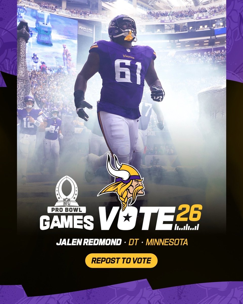 #ProBowlVote <a href="/jalen_redmond/">J RED</a> 
#ProBowlVote <a href="/jalen_redmond/">J RED</a> 
#ProBowlVote <a href="/jalen_redmond/">J RED</a> 

The man is an absolute beast!!! Vote him in! He should be an All Pro D-Tackle

#ProBowlVote <a href="/jalen_redmond/">J RED</a> 
#ProBowlVote <a href="/jalen_redmond/">J RED</a> 
#ProBowlVote <a href="/jalen_redmond/">J RED</a>