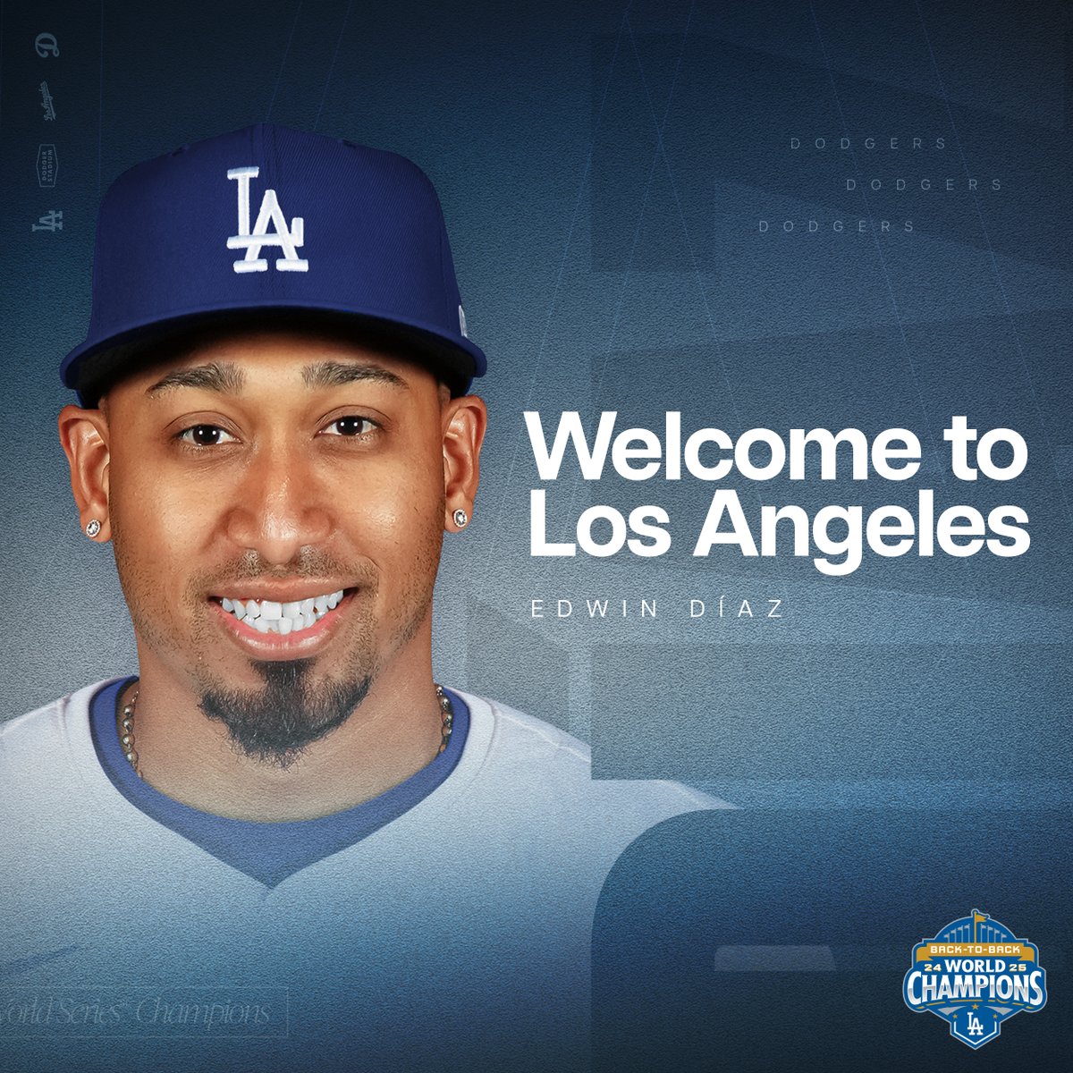 Welcome to Los Angeles, Edwin!