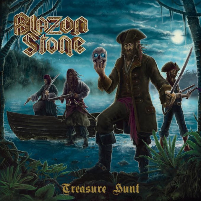 💿Disco: Treasure Hunt - #BlazonStone
📆 Fecha salida: #10Diciembre de 2025.
✏️Reseña: “El auténtico y genuino #HeavyMetal pirata regresa en formato EP. Un tributo que desafía con esmero y efectividad a la banda que les dio el nombre."  🔝
🔈Escucha:blazonstone.bandcamp.com/album/treasure…
