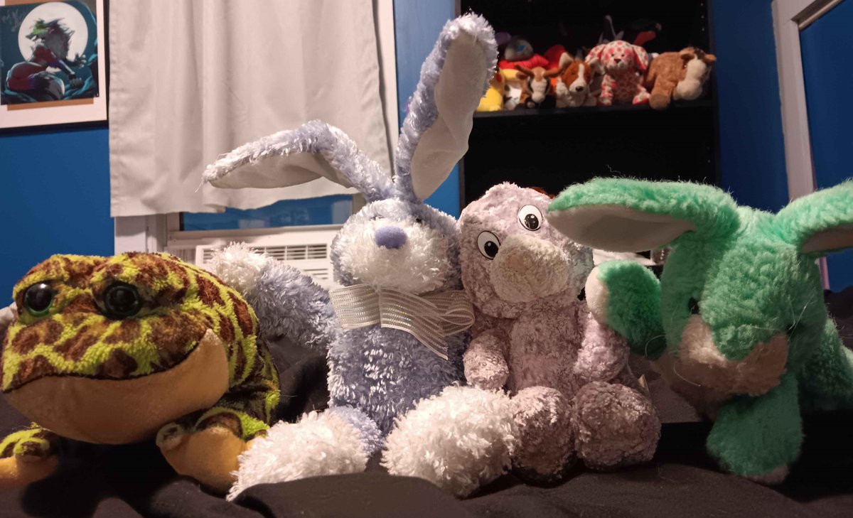 ShadowGohan7's tweet image. Stuffed Animals Worlds2025 Round 3 - Mike vs Mr.Whiskers, Winifer vs Puffles twitch.tv/kage_wolf7