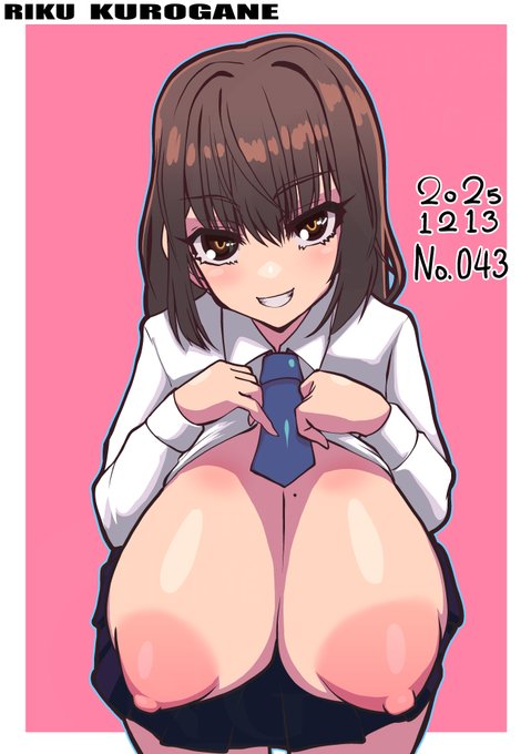 今日の1枚 おっぱいボロン女子