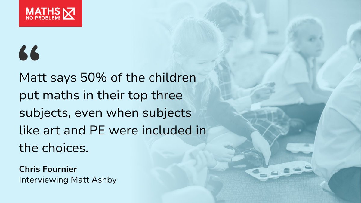 math_noproblem's tweet photo. According to the latest #EQAO results in Ontario, only half of Grade 6 students say they like math. We can help. Math — No Problem! transforms attitudes and builds confidence. 100% of Matt Ashby's EAL learners passed their math SATs. Find out how: https://t.co/bFaVhyFbz0 https://t.co/3HnM8sjJPr
