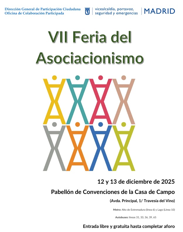 Otro año más participando en la Feria del Asociacionismo del Ayuntamiento de <a href="/MADRID/">Ayuntamiento Madrid</a> <a href="/DecideMadrid/">Decide Madrid</a> 
Ya vamos por la 7‼️‼️

Compartiendo espacio con estupend@s compañer@s del tejido asociativo de nuestra ciudad <a href="/FRAVM/">Federación Vecinal de Madrid</a> 

Mañana por la mañana más actividades. Os esperamos💚