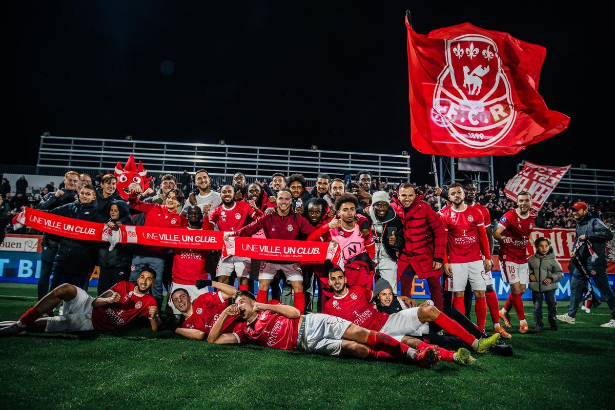 UNE VILLE, UN CLUB, UNE PLACE DE LEADER ❤️🤍

#TeamFCR #Rouen #Normandie #FCR1899