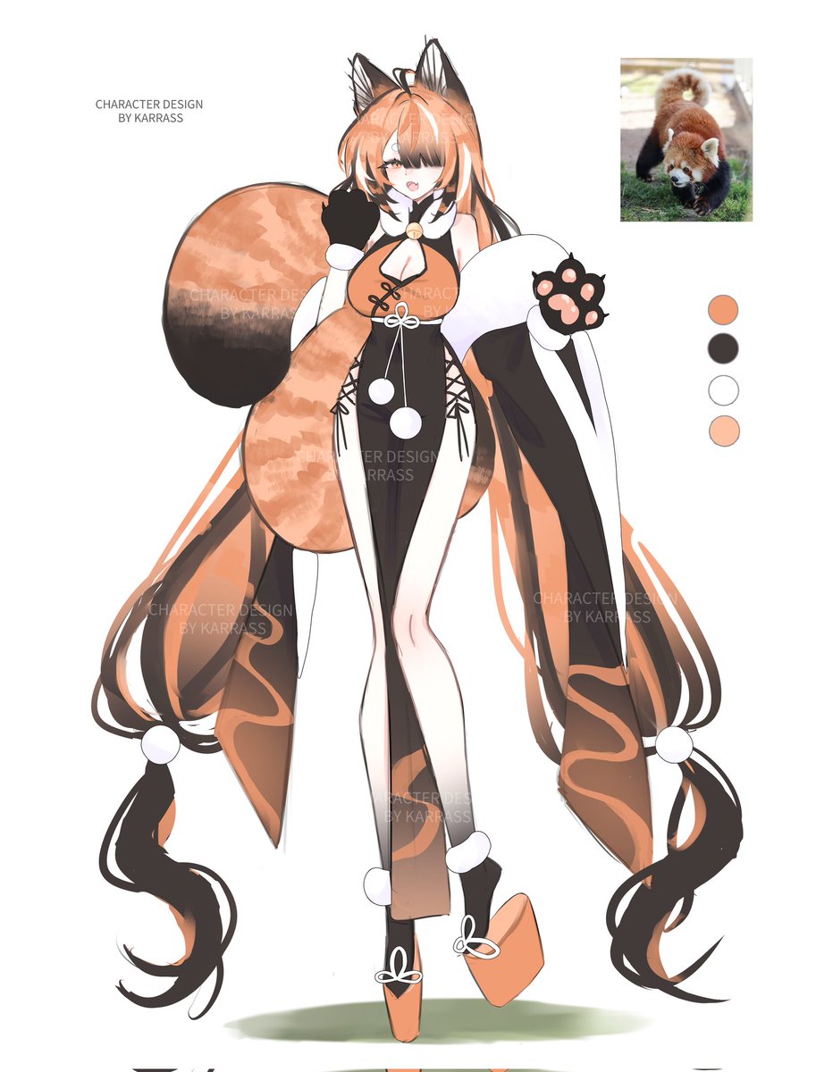 Karrass_3's tweet photo. ° Red Panda girl (＞∀＜)

✧ Set price - $200 (commercial use)
♡ Payment by Lava top (bank card) or Paypal (intermediary)

~Dm me if you are interested!!! Retweets are appreciated!! <3
She came out simple, but I hope someone likes her >< https://t.co/eAsR1MvruD