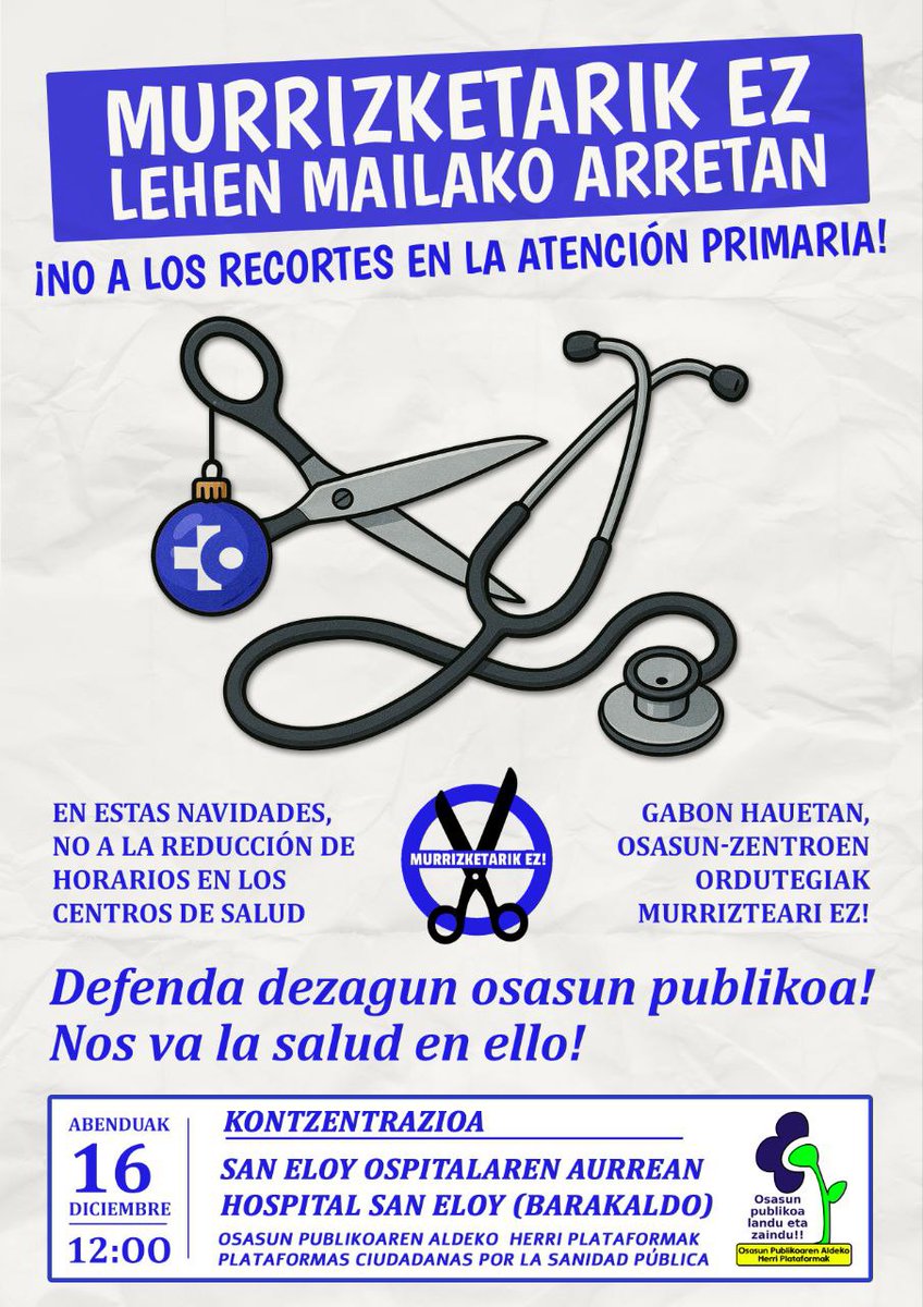 Lehen mailako arretan murrizketarik ez!