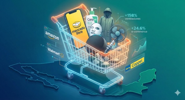 📊 Amazon domina la intención de compra navideña (75%). 📦 Mercado Libre reina en el volumen de nicho (autoparts &amp; tech). 
#EcommerceMexico #Retail #Consumo #Data #BusinessIntelligence <a href="/Coppel/">Coppel</a> <a href="/WalmartMexico/">walmartmexico</a> <a href="/amazonmex/">Amazon México</a> <a href="/Mercadolibre/">Mercado Libre</a> 
klikanews.com/news/%f0%9f%9b…
