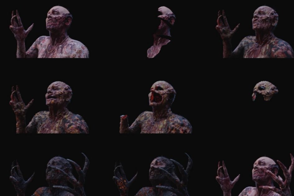 ragingmotelfire's tweet image. Here’s all the new molds/vfx work of jack o’connell as remmick in sinners where he’s channeling nosferatu
