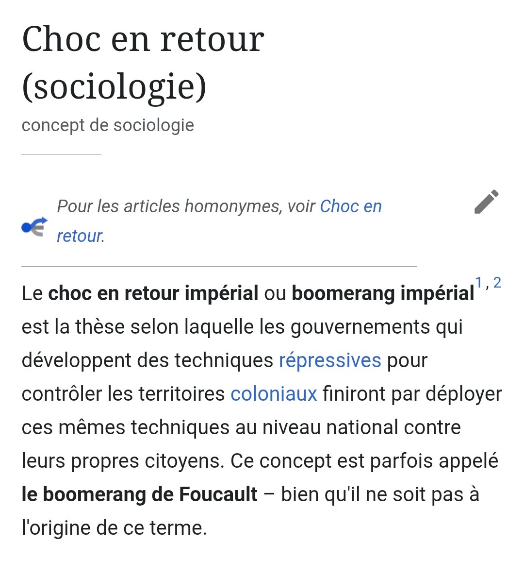 Mais qui donc aurait pu le prévoir !