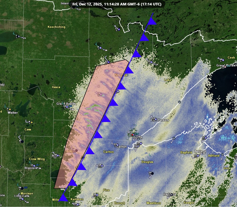 NWS Duluth tweet media