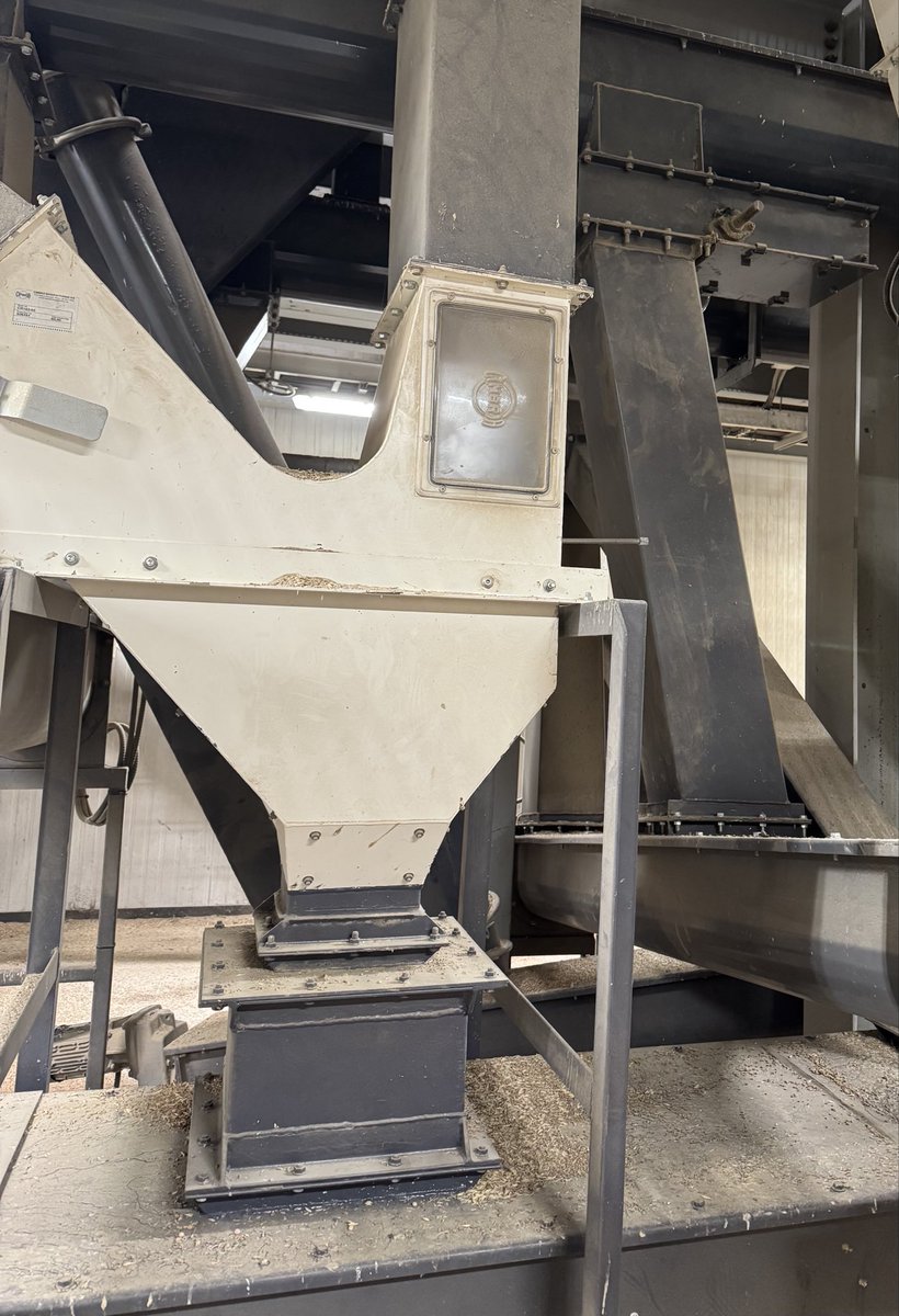 Cimbria 163 aspirator, can be incorporated into your plant flow just about anywhere to control dust and light FM. Supplied by Nexeedinc