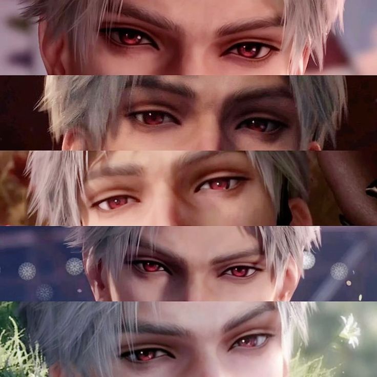 "I like his eyes.... They're beautiful."