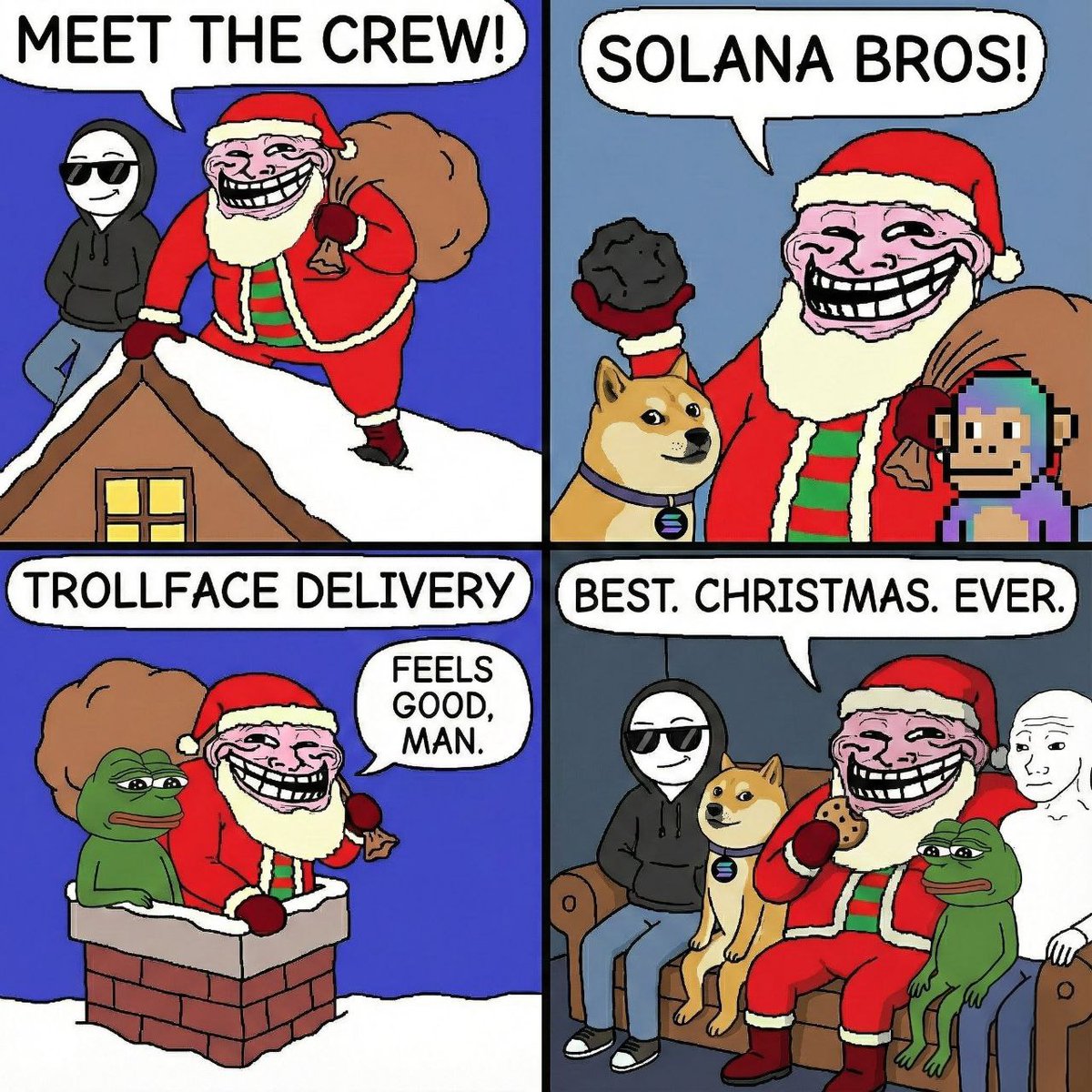 Not going anywhere!
Getting ready for the Holiday!
$KLAUSE