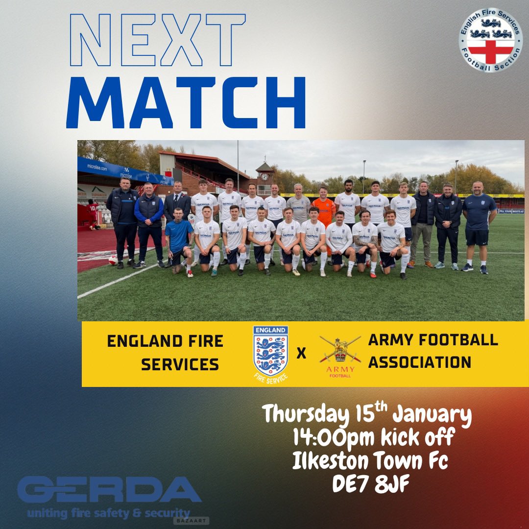 English Fire Service Football Section tweet media