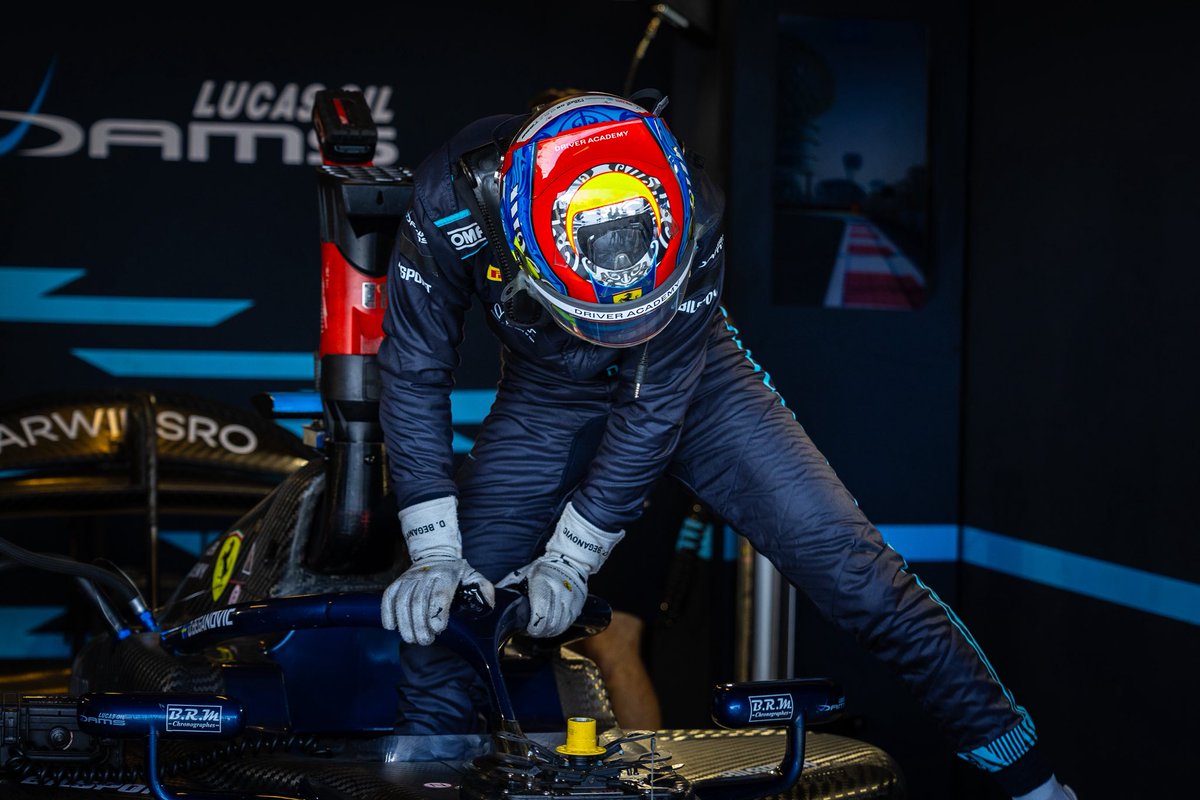 MundoFerrari's tweet image. Formula 2 tests de post-temporada en Abu Dhabi 🇦🇪

Rafael Câmara, Invicta Racing #1 🟡
Día 1: 74v, 1:37.269
Día 2: 115v, 1:37.646
Día 3: 72v, 1:37.362

Dino Beganovic, DAMS #11 🔵
Día 1: 86v, 1:38.745
Día 2: 111v, 1:37.536
Día 3: 82v, 1:37.320

#F2Testing #FerrariDriverAcademy