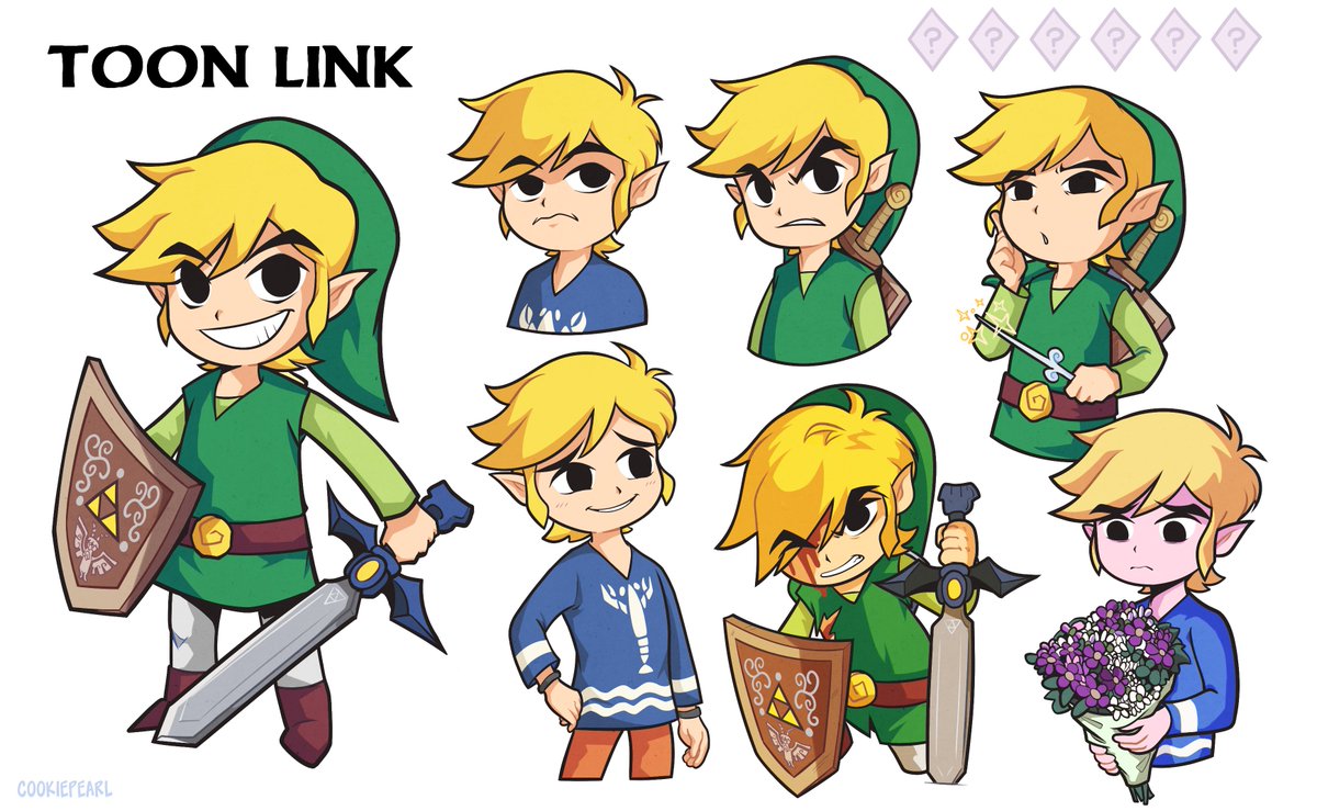 C00KIEPEARL's tweet image. Wind-Waking Warrior
#toonlink