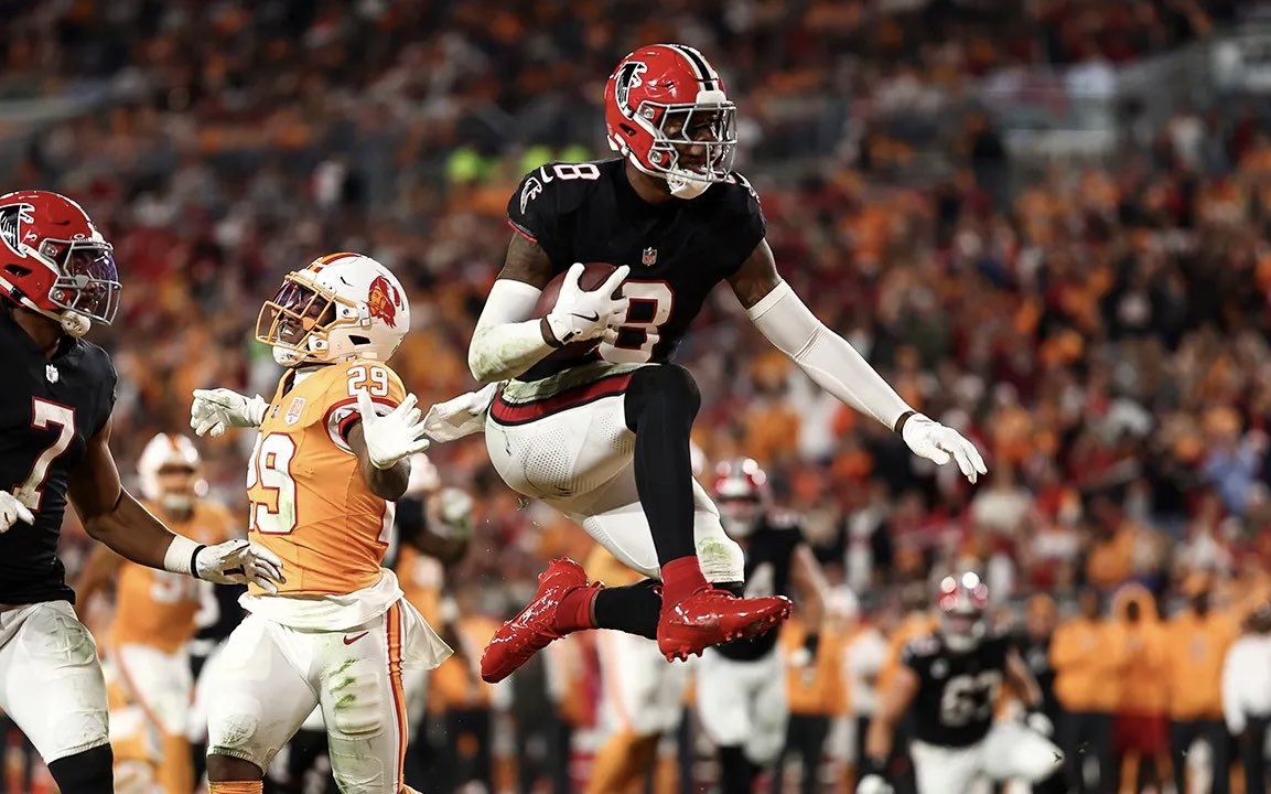 Pitts should score every game or have a big impact every game. The Falcons let him down for 3 years with questionable OC and QB play. #Dirtybirds