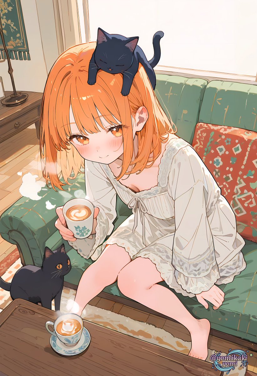 MiyaTasun's tweet photo. 癒しの時間~~
テーマ「チャイ」
#AIイラスト #AIart #onhead https://t.co/nVNVAlw5XV