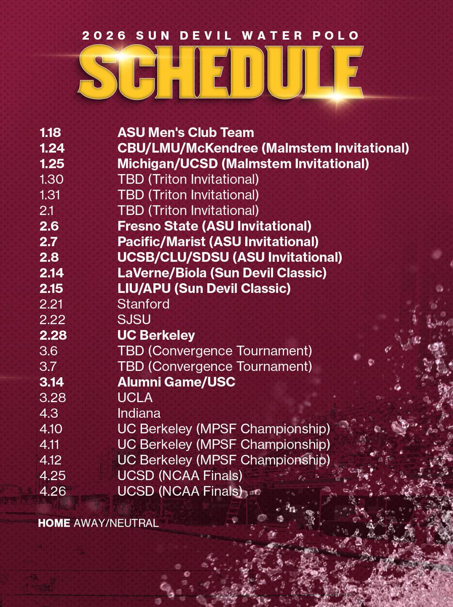 Sun Devil Water Polo tweet media