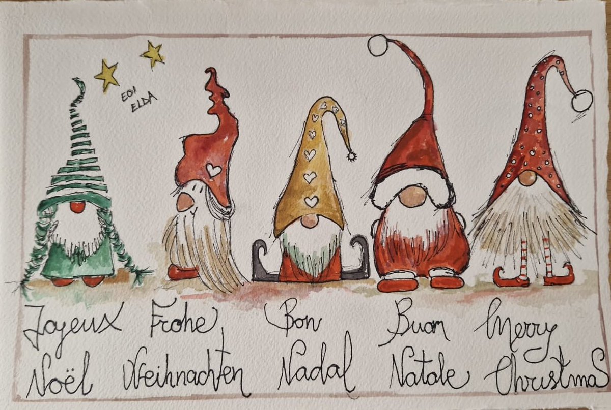 ¡Enhorabuena a la creadora de la postal ganadora, Isabel Navarro del grupo semipresencial de inglés de 1B1 en Elda!

Esta postal se convierte a partir de ahora en la postal oficial de 2025 para felicitar la navidad desde la EOI Elda a todas las EOIs de la Comunidad Valenciana.