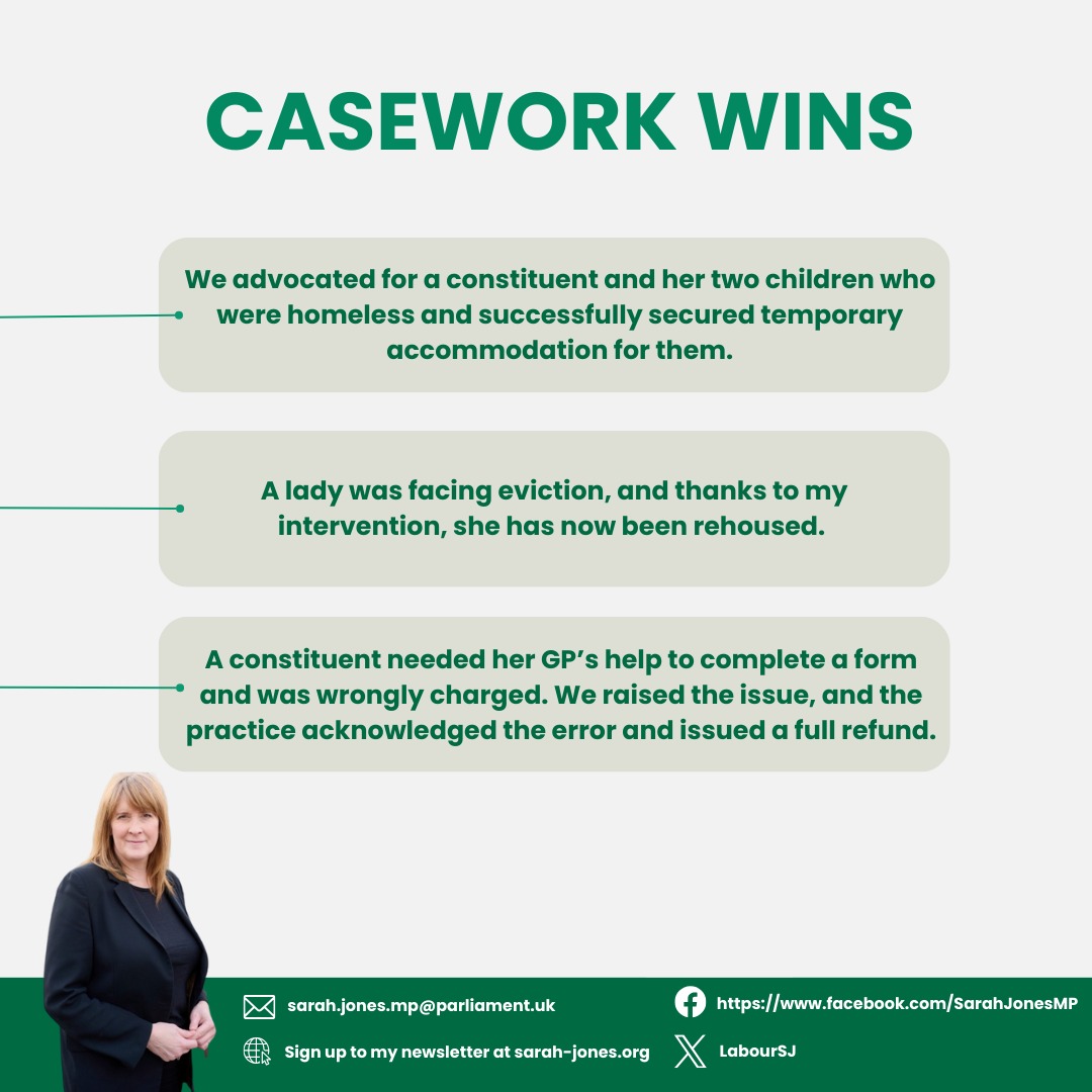 Sarah Jones MP tweet media