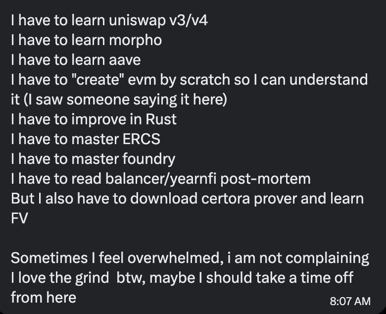 i kind of got 2-3 dms on this same thing recently

see you dont have to know all, i personally dont 
first learn to swing a sword and then

enter the war and learn things on demand, die, respawn, repeat
good thing here is we have infinite lives, lol