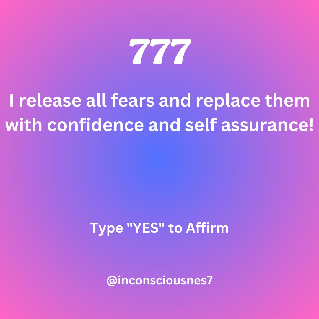 inconsciousnes7's tweet photo. ✨777✨

Affirm it with gratitude!✨ https://t.co/YnMYImuaxd