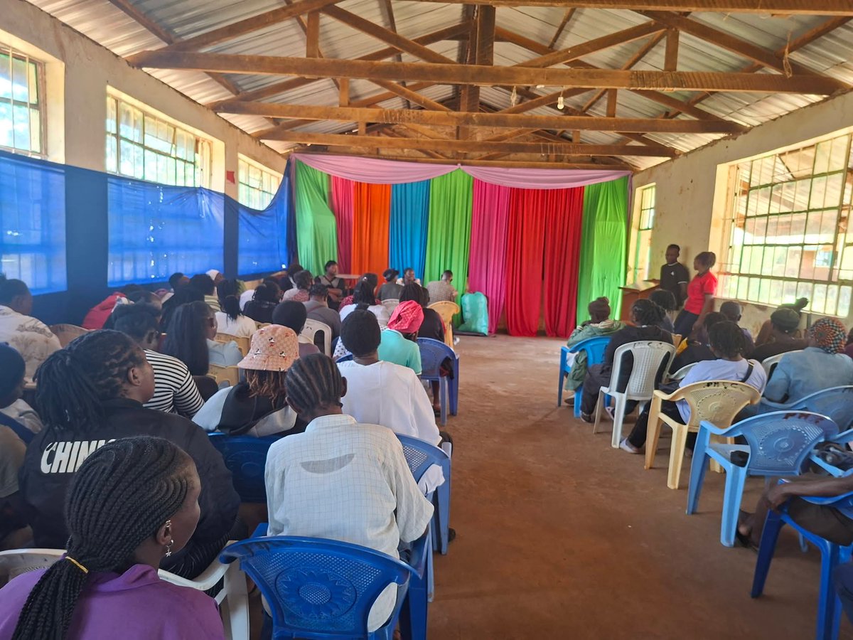NortAmbassadors's tweet photo. We teamed up with MTRH Hospital for a powerful GBV sensitization session , reaching over 50 women &amp; girls in Kidiwa. We highlighted justice referral mechanisms and addressed economic vulnerability by sharing access to funding &amp; opportunities.
#accessToJustice .
#pleadYetu https://t.co/HBayWxcD7x