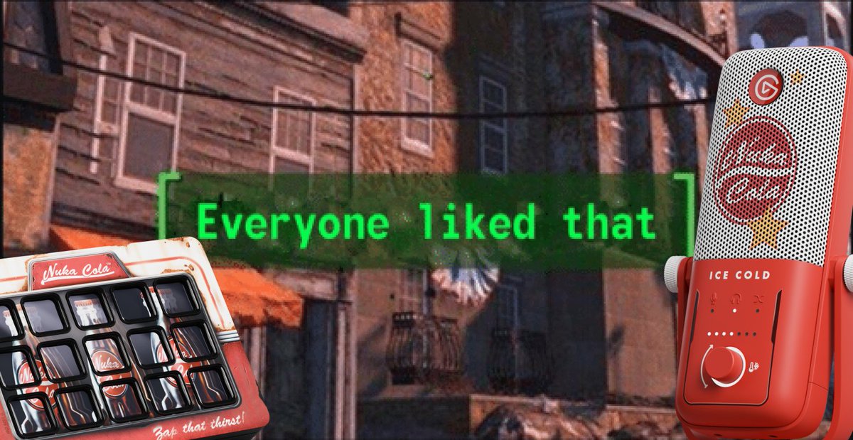 elgato's tweet photo. [ Everyone liked that ]

The full Fallout: Nuka Cola collection is now available. 

https://t.co/FHvCzVHkIT https://t.co/oqJtoGzzln