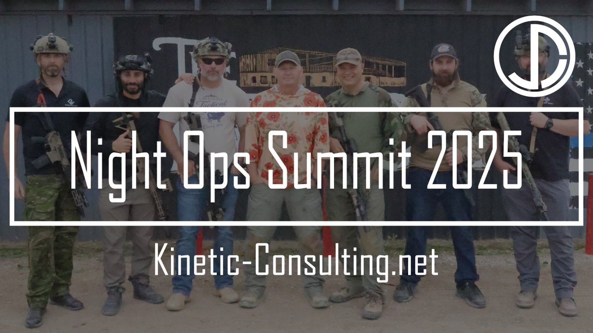 An overview of the Greenline Tactical Night Ops Summit at the Ranch Dilley TX is up on the website blog.

Check it out here Kinetic-consulting.net