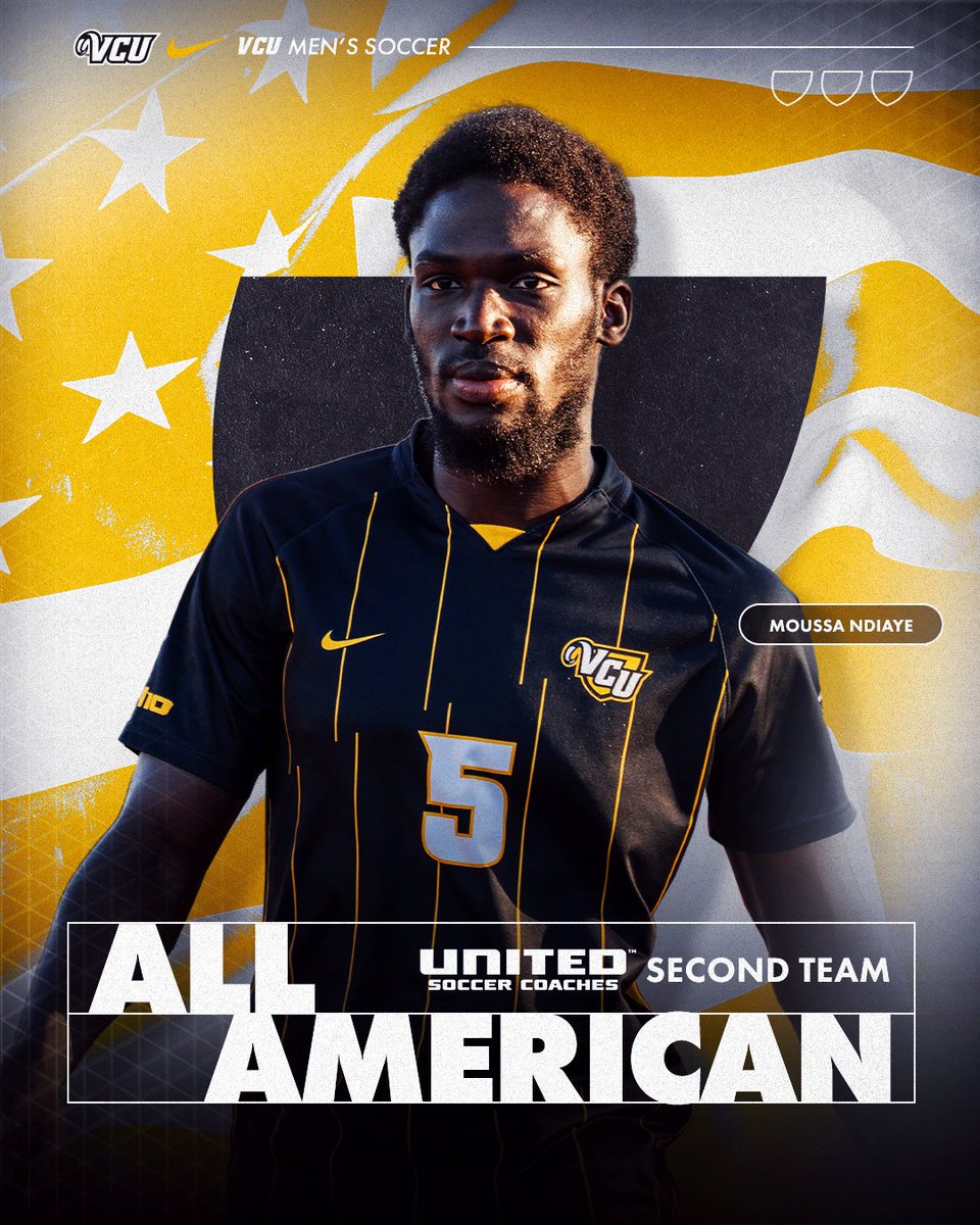 Bebe is an All-American‼️

Moussa Ndiaye becomes the seventh Ram in program history to garner <a href="/UnitedCoaches/">United Soccer Coaches</a> All-America honors!

#LetsGoVCU | bit.ly/48PQuIm