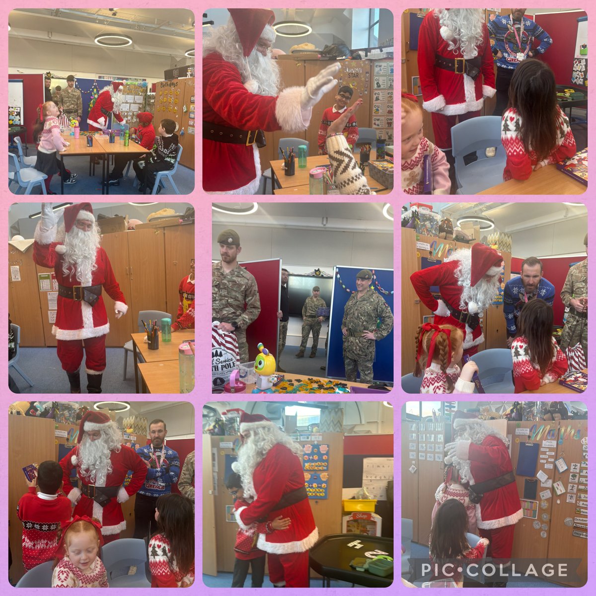 We were delighted to have a visit from Santa and the <a href="/scots_guards/">Scots Guards</a> today! Thank you so much for coming to see us and for the selection boxes too! <a href="/drumparkprimary/">Drumpark</a>