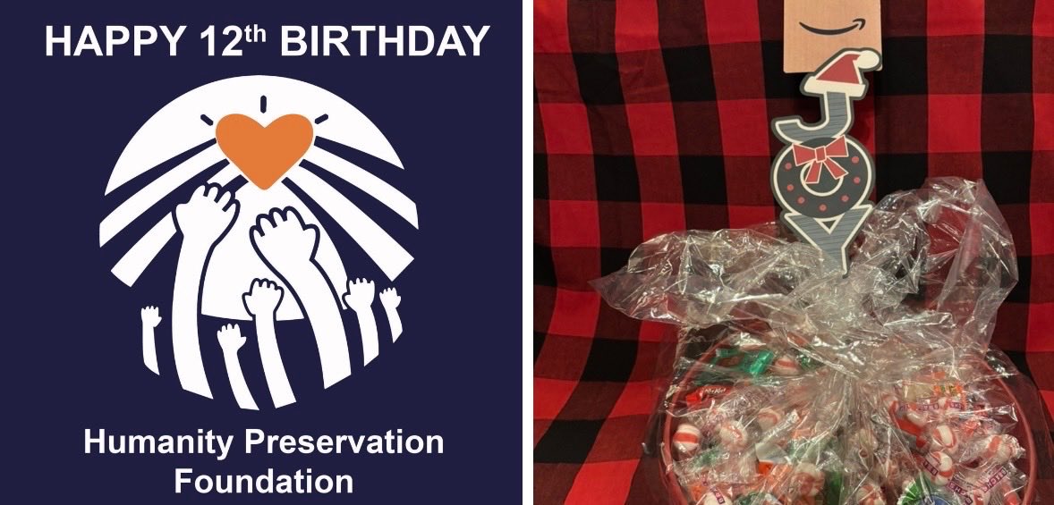TWELVE TWELVE TWELVE
Wish HPF a Happy 12th Birthday 
For our 12th Birthday, donate $12.00 using the link below, anytime over the next 12 days, and you will be entered into a drawing for the Christmas Carousel which comes with a $50 Amazon Gift Card! paypal.com/cgi-bin/webscr…