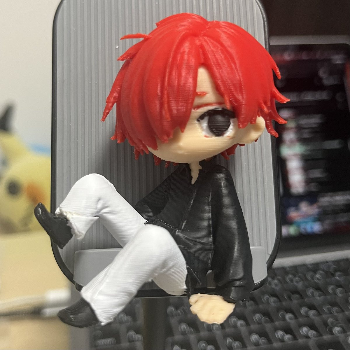 forRoki's tweet image. パルムのアイコンをTripoで3d化して印刷してみた
右足折れて接着したから少し短い...