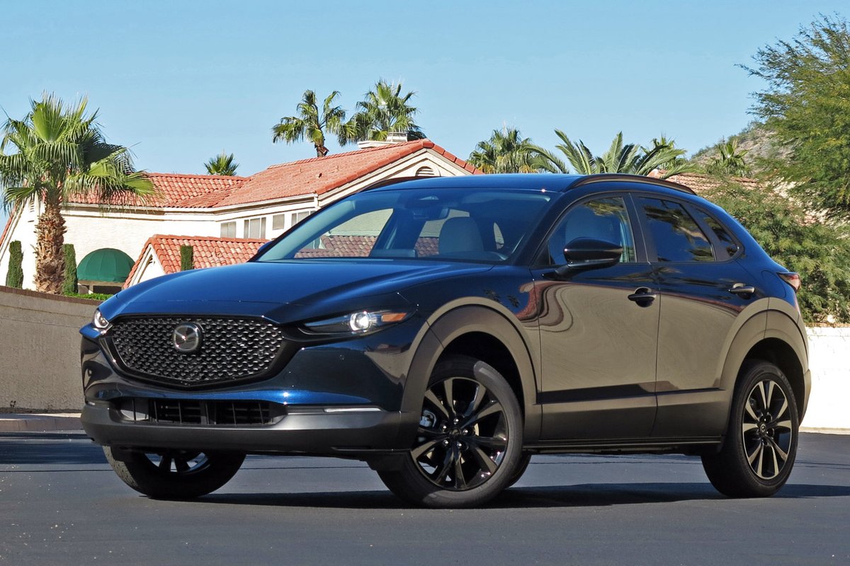 The 2026 Mazda CX-30 2.5 S has high value, performance, style &amp; utility, all at $29,850 in our Aire Edition (186-hp runs $25,975-33,240, or 250-hp Turbo to $37,900). Aire Ed brings style points &amp; finishes to a brand making great strides to be seen as premium. #mazdausa #mazdacx30