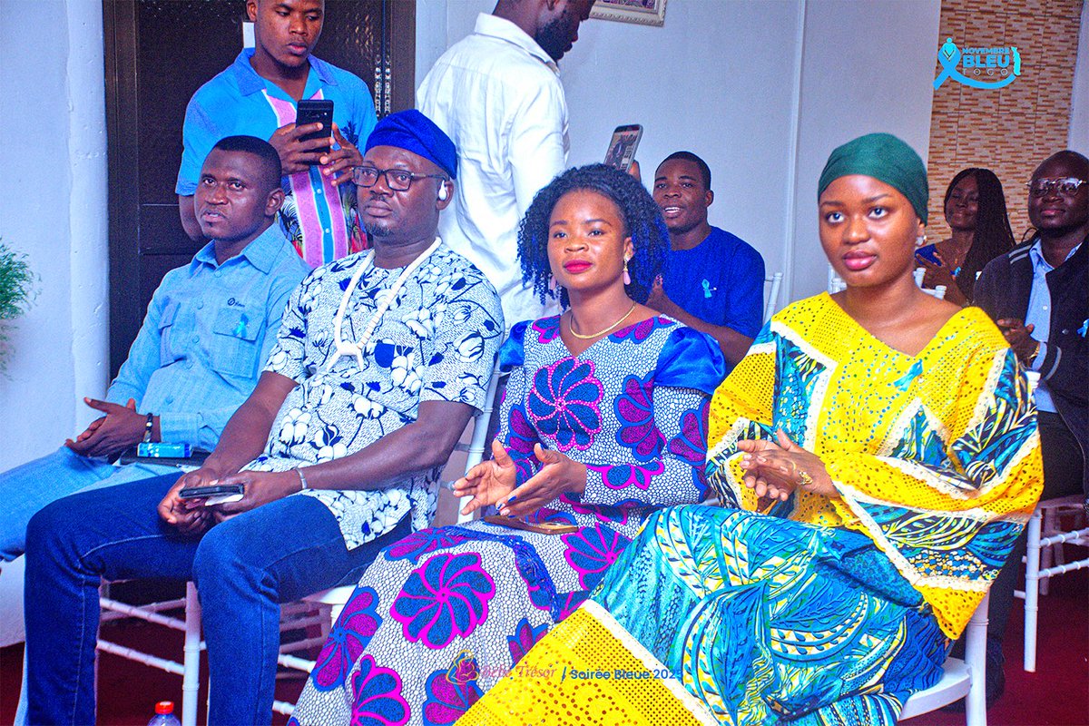 💙 Novembre Bleu 2025… Un bravo à Christelle Agnindom, fondatrice de Bébé Trésor, pour la campagne #NovembreBleu : sensibiliser les hommes au #CancerDeLaProstate, maladie silencieuse mais redoutable.

Messieurs, prenez soin de vous ! #SantéMasculine 
#Prévention
#Djena