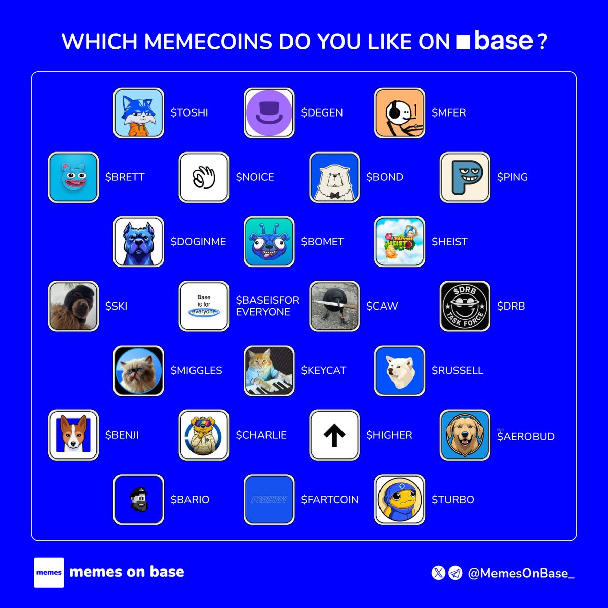 Memes on Base tweet media