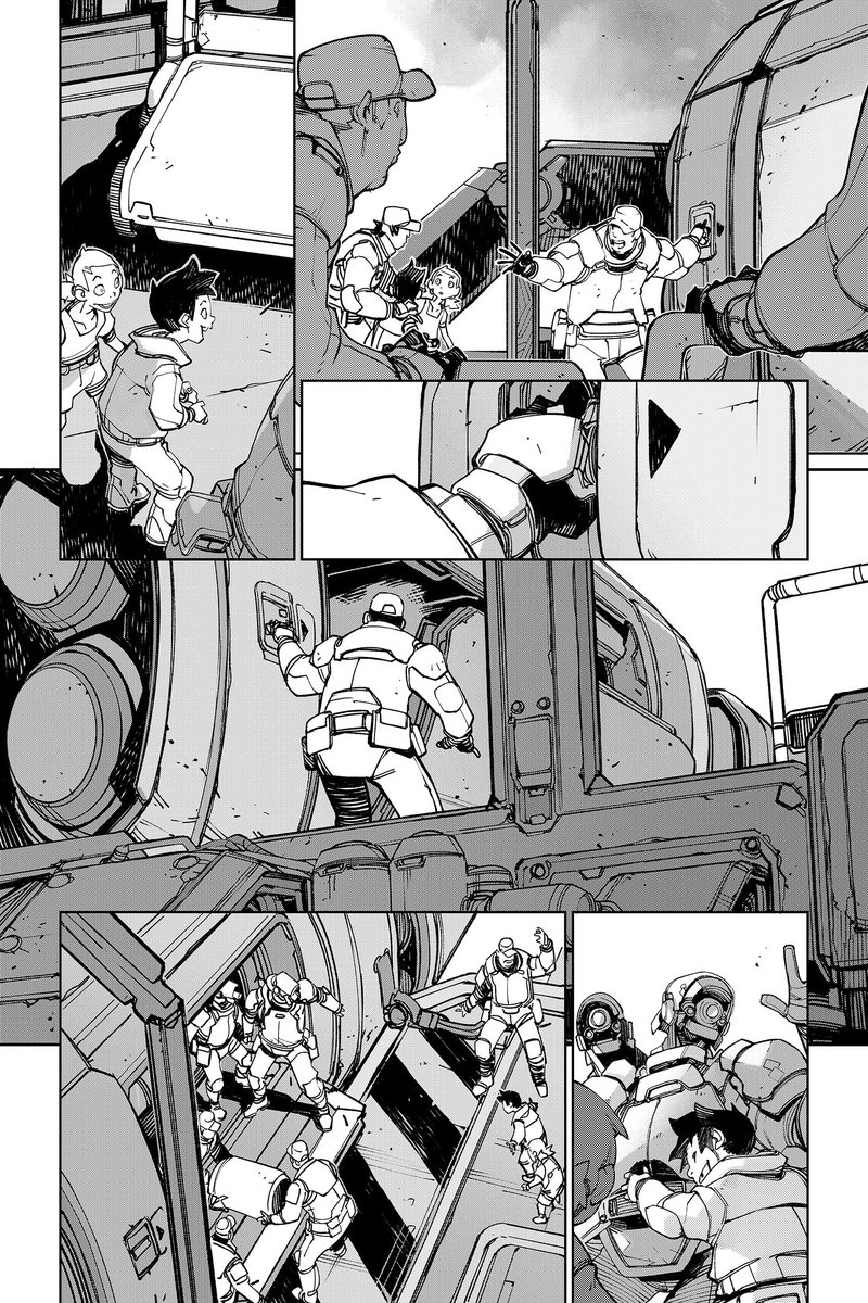 ludolullabi's tweet image. Ghost Pepper #6 (the first issue of the new arc) drops next week!
To celebrate, here are a few black-and-white pages.
And don’t forget — you still have a few days left to preorder issue #7 (until the 15th).
Have a great weekend ^^
#GhostPepper #skybound #ImageComics