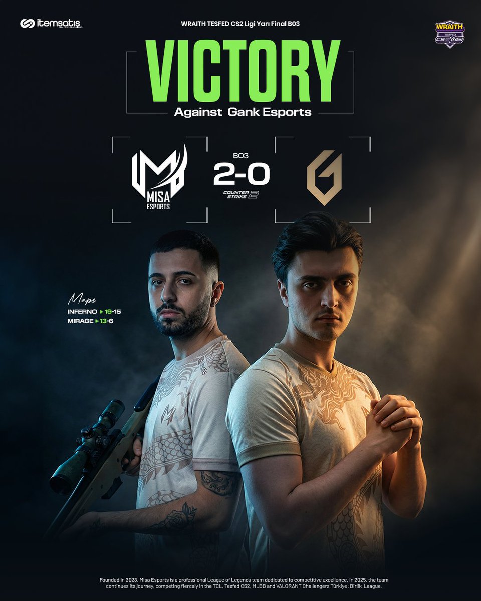 Misa Esports tweet media