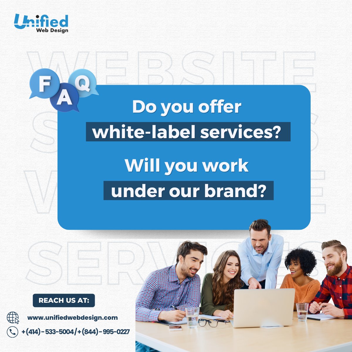 UnifiedWD's tweet image. Yes, we offer fully white-label services. 💯 We work as an extension of your team..using your brand, tools &amp;amp; process. On calls, in projects, or quietly behind the scenes.

 You choose how visible we are. 👉 unifiedwebdesign.com 

#WhiteLabelServices #AgencyPartner