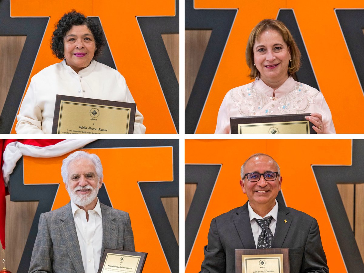 Durante la Ceremonia de Reconocimientos de Antigüedad y Jubilación 2025, miembros de nuestra Facultad fueron homenajeados por su invaluable contribución a la formación de generaciones de profesionistas Anáhuac. 

¡Gracias por su labor, su ejemplo y su compromiso! 👏