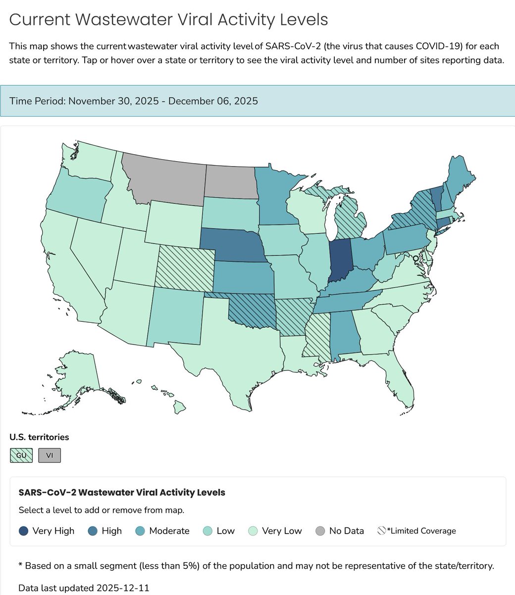 BREAKING: Corrected CDC wastewater map here.