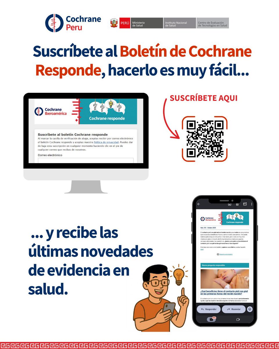 Cochrane Perú tweet media
