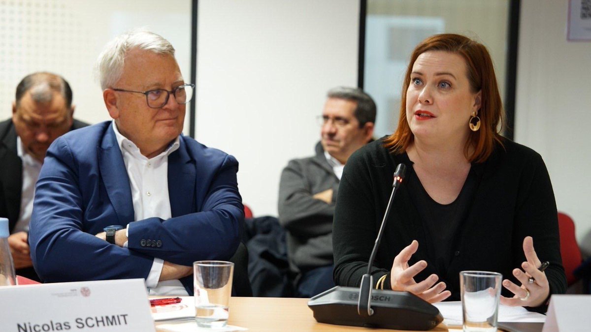 Congratulations to the new <a href="/FEPS_Europe/">FEPS</a> President <a href="/NicolasSchmitEU/">Nicolas SCHMIT</a> and Treasurer Kaisa Vatanen.
This Bureau is a strong team for a progressive future! ✊🌹
#FEPS #ProgressiveEurope #SocialJustice