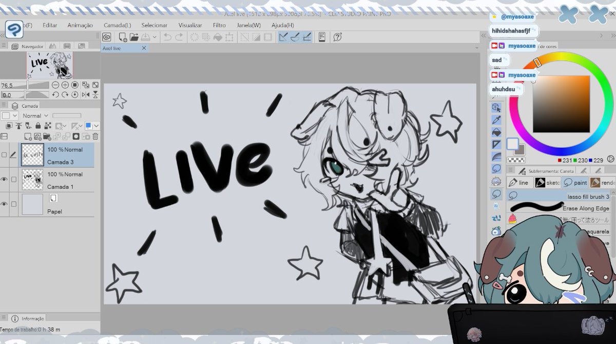 myasoaxe's tweet image. insano como esse chat combina muito com minha overlay