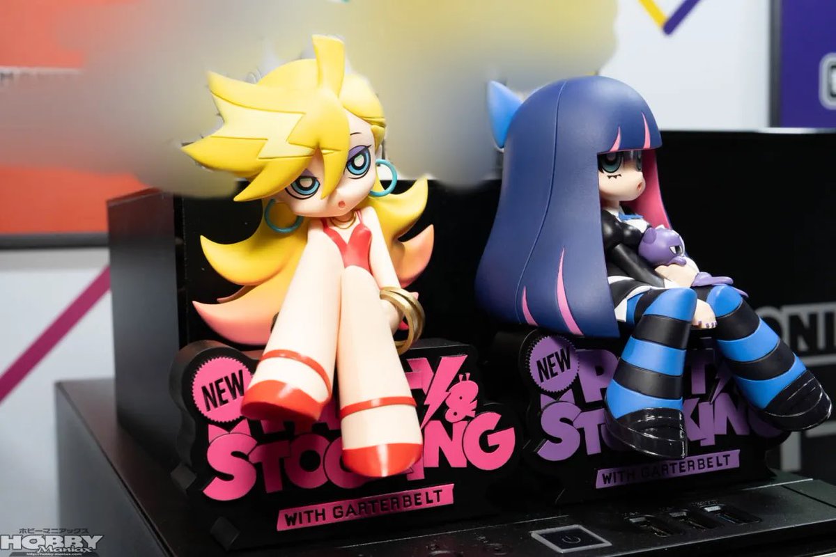 New PANTY & STOCKING WITH GARTERBELT by BANDAI SPIRITS Figures set