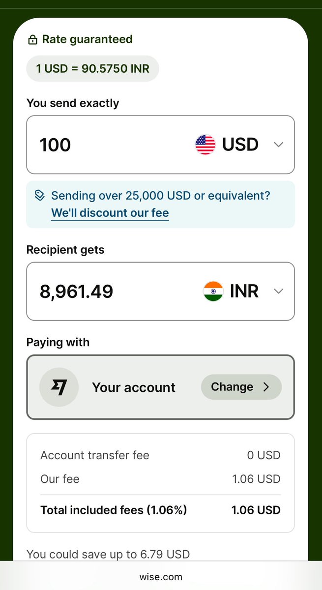 manushgupta's tweet photo. @Icy_911 @DataDInvesting It’s slightly cheaper. Sofi charged a total 1.51 dollars for this transaction https://t.co/tcyxXQE7cE