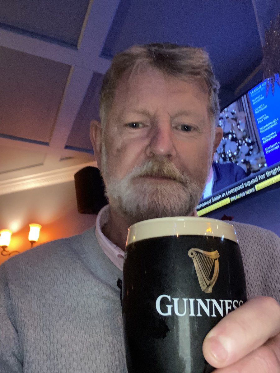 It’s been a couple of weeks but back in action now. Happy Friday all. <a href="/GuinnessIreland/">Guinness Ireland</a>