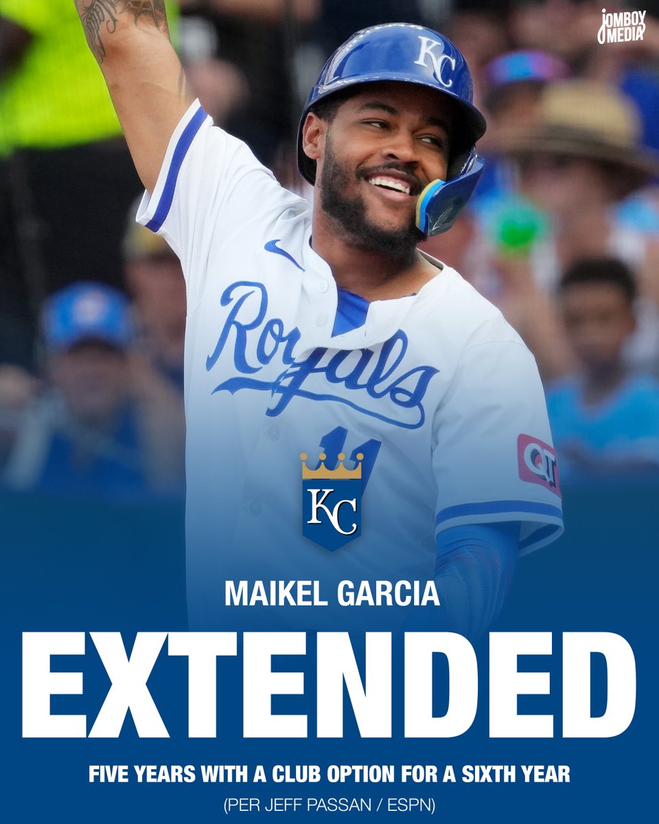 TalkinBaseball_'s tweet image. Maikel Garcia will remain in Kansas City
